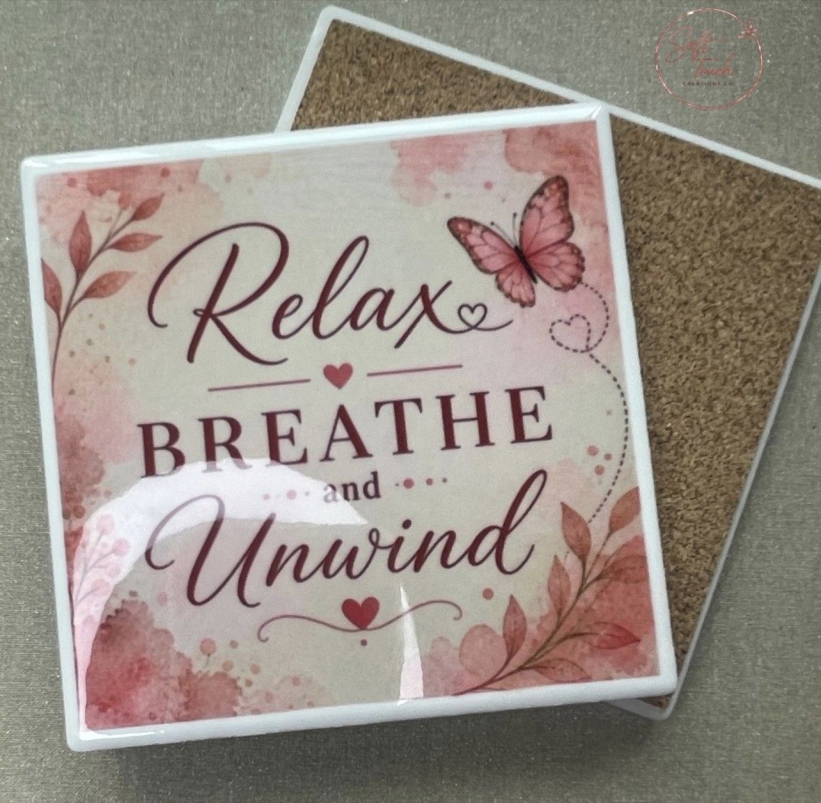 Custom personalized coaster