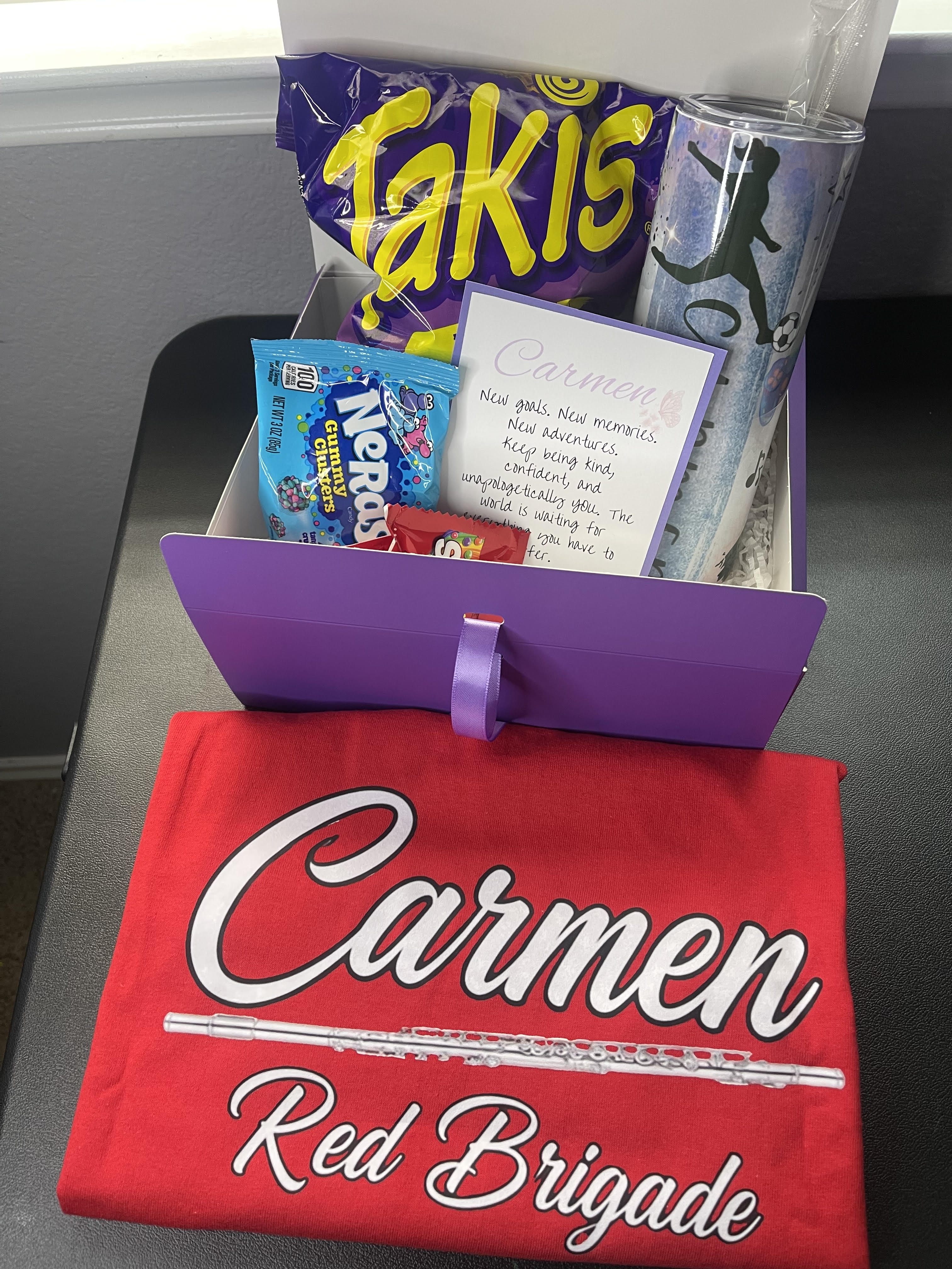 Personalized occasion gift box